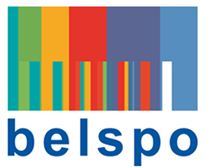 Het logo van Belspo
