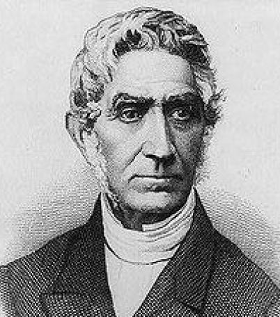 Portret van Adolphe Quetelet 