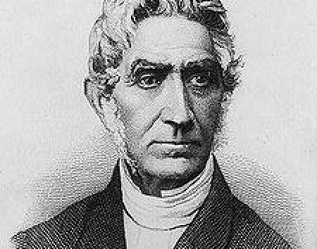 Portret van Adolphe Quetelet 